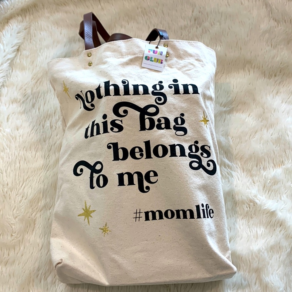 MOMLIFE Funny Tote Bag
